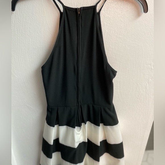 B Darlin dress, black and white. Size 5/6 - Picture 5 of 5